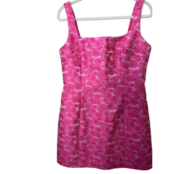 Amanda Uprichard Pink Augustine Mini Dress - Picture 2 of 4